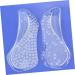 FOMIYES Arch Support Insole Pads for Women's Heels - Transparent Shoe Inserts for Enhanced Comfort & Support - Buy Online on GoSupps.com
