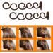 Number-one Hair Styling Set Hair Design Styling Tools Accessories DIY Hair Accessories Hair Modelling Tool Kit Hairdresser Kit Set Magic Simple Fast Spiral Hair Braid Hair Braiding Tool Set of 25 - Buy Online on GoSupps.com