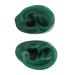 Water-Resistant Silicone Pair Ear Model for Acupuncture - Large Base, Green - Buy Online on GoSupps.com
