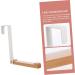 Cabilock Door Hook Hanging Coat Mounted Hanging Storage Single Over Door Hanger No Trace Iron Gate 17.5X16CM White - Buy Online on GoSupps.com
