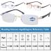 Twaynorb Sapphire Anti Blue Light Reading Glasses - High Hardness Dual Focus Style 3 (2.50 for 55-60 Years) - International Shipping Available - Buy Online on GoSupps.com