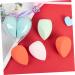 Healeved 3 Boxes Heart-shaped Makeup Sponge Cosmetic Puff Cosmetic Tool Cosmetic Sponge Foundation Blending Sponge Sofe Makeup Eggs Foundation Beauty Sponge Makeup Sponge Applicator 9x6cm As Shown - Buy Online on GoSupps.com