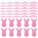 wimony 30 Pairs Silicon lash Lift Shields with 10 Y Lash Comb Reusable Lash Lift Tool for Eyelash Lift kit with 5 Sizes Lash Lift Pads Makeup Beauty Curler Perm Pad Tool