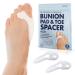 Dr. Frederick's Original Sport Bunion Pad & Toe Spacer - 4pcs - Temporary Bunion Corrector - Toe Separator - Soft Gel Cushion - Bunion Shield Active Lifestyle - Fast Bunion Pain Relief for Women & Men Sport Bunion Pad & ...