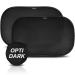 Car Sun Shade for Baby Certified UV Protection- Opti Dark 51x31cm for Full UV Protection - Baby Window Shade - Sun Shade for Car Window Baby - with Suction Cups Black