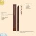 Crayons Eye Liner Double Fonction R sistant 24h L'eau Crayon Aiguiser | Application Douce Maquillage de Beaut Tenue Longue Stylo pour les Sourcils pour les Femmes et les Filles au Quotidien Brun - Buy Online on GoSupps.com
