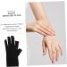 FOMIYES 1 Pair Ladies Sun Protection Gloves Fingerless Gloves Fishing Glove UV Nail Gloves Manicures Gloves Mittens Nail Art Protector UV Hand Gloves Anti-uv Gloves Salon Manicure Gloves 21x7.5x0.8cm - Buy Online on GoSupps.com