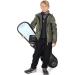Asfixiado Kids Waterproof Snow Pants | Fleece Lined Insulated Ski Pants - X-Large 1 (Black) - Buy Online on GoSupps.com