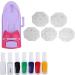 Nail Art Printer DIY Manicure Stamp Plate Drawing Printing Enamel Kit Beautiful and Charming Design Easy Operation Precise Positioning Control Print What You Want in a Minute - Buy Online on GoSupps.com