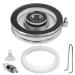 Hygger air stones for aquariums transparent acrylic fishing tank bubbler kit with air hose ultra-Leiser bladder stone super high-solder oxygen diffuser for aquariums and hydrocultures 2.3 inch