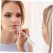 Housoutil Portable Double Ended Lip Brush Set - 2pcs Versatile Lip Scrub & Eyelash Tool - Travel-Friendly Disposable Makeup Applicator - Buy Online on GoSupps.com