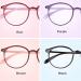 Fashion Blue Light Blocking Reading Glasses for Women | Ultra-Light TR90 Round Frame Computer Readers 2.0x - Stylish & Comfortable - Buy Online on GoSupps.com
