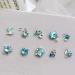 FEIlei 10x/Set Butterfly Nail Rhinestones Square Nail Charms DIY Hearts Nail Art Charms - Buy Online on GoSupps.com