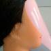 Hairspray Face Cover - Hairdressing Hairspray Baffles Facial Trimmer Baffle | Transparent Goggles Hairspray Eye Protector Hairdressing Hair Tool for home Salon Pink - Buy Online on GoSupps.com