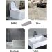 Aposous 24 Pack Pumice Stone Toilet Bowl Clean Brush Remove Toilet Bowl Hard Water Rings Calcium Buildup and Rust Suitable - Buy Online on GoSupps.com