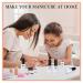 AIBRIT Gel Nail Polish 11 Pack - 8 Colors & 3 Base Coats | Glossy, Matte Top Coat | Soak-off Curing for Women - All-Season Manicure at Home - Buy Online on GoSupps.com
