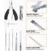 Zawaer Professional Nail Scissors Set Stainless Steel Manicure Set Sharp Nail Clippers for Thick and Ingrown Toenails 7 Pieces Pedicure Set Nail Scissors Toenails with Nail Clippers and Cuticle - Buy Online on GoSupps.com