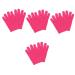 minkissy 4 Pairs Night Moisturizing Gloves Cotton Gloves for Sleeping Enhancing Cotton Gloves for Dry Hands Womens Glove Spa Gloves Moisturizing Gloves for Dry Hand Thicken