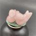 Gemstones for Decoration Natural Rose Quartz Mandarin Duck Crystal Carved Lover Decorative Crystal JZIGTDEM - Buy Online on GoSupps.com