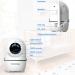 HelloBaby Video Baby Monitor with Remote Camera, Pan-Tilt-Zoom, 3.2'' Color LCD, Night Vision, Temperature Display - Black - Buy Online on GoSupps.com