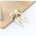 TOSSPER 6-Piece Water Drop Shape Hair Clips - Stylish Oval Snap Hairpins for Women Metal Slip Hair Barrettes & DIY Hair Accessories - Buy Online on GoSupps.com