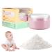 R cipient poudre Bo te d poussi rage pour le bain des tout-petits Houppette poudre corporelle et r cipient pour le bain et les voyages id al pour les femmes et les b b s