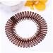 Stretch Hair Combs Plastic Full Circle Headband Flexible Hair Clip Sports Hair Wrap Holder for Women Girls Style 1 - Buy Online on GoSupps.com