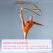 Dance Ribbons Set - 2pcs 157.5 Inch Gymnastics & Rhythmic Baton Twirling Ribbons - Buy Online on GoSupps.com