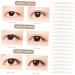 FOMIYES 20 Sheets Double Eyelid Sticker Double-sided Tape Double Eyelid Tapes Adhesive Eyelid Stickers Eyes - Buy Online on GoSupps.com
