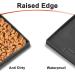 Moacc Silicone Lining Mats for Dogs & Cats - Slipproof Waterproof Food Underlay - 47x30cm Black Dot Pattern - Buy Online on GoSupps.com