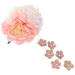 Frcolor flower hair clips with tormented japanese cinema hair clip hair clip hair clip roses pearl hairpins for girls women party beach wedding chinese hemp costume cosplay (pink)