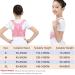 Back Posture Corrector Corset Shoulder Lumbar Wasit Support Correction For Kids Teens Straighten Upper Belt Pink XL - Buy Online on GoSupps.com