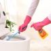 Wekiwgot Long Rubber Gloves - 3 Pairs Reusable & Waterproof for Kitchen Cleaning - Non-Slip Handle Ideal for Households - Buy Online on GoSupps.com