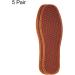 Charcoal Breathable Insoles | Sweat-Absorbing Shoe Pads for Leather & Casual Shoes - Size 41 Khaki - Buy Online on GoSupps.com