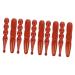 Minkissy 10 pieces of acupuncture massage accessories hand tools foot acupuncture rod shabbars skin care tools portable massage device foot massager wooden massage tab acupuncture sticker