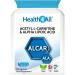 Acetyl L-Carnitine 250mg & Alpha Lipoic Acid 200mg 120 Capsules (V) Vegan ALCAR ALA Capsules. Made in The UK by Health4All 120 Count (Pack of 1)