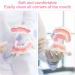 Supvox 100pcs Disposable Oral Care Sponge Swabs - Tooth Cleaning Mouth Swabs for Enhanced Dental Hygiene | International Shipping Available - Buy Online on GoSupps.com