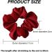 SWYSGS Hair Ties Silk Satin Hair Elastic Bands Ponytail Holder 4 Pieces Hair Accessories Girls - Buy Online on GoSupps.com