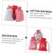 KOMBIUDA Drawstring Bag 1 Set Christmas Hanging Cloth Bag 24 Day Advent Calendar Cotton Christmas Bag Number Burlap Bag - Buy Online on GoSupps.com