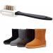 Shoe Brush Three-Sided Cleaning Shoes Brush Black Shaped Suede Leather Shoes Cleaner for Home Cleaning Tools Brush Onecolor - Buy Online on GoSupps.com