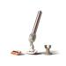 Fler The Razor Starter Set-women's razor with interchangeable shaving heads razor with bracket and 2 replacement blades unisex-razor razor blades with aloe vera vitamin E blush pink