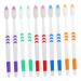 Gatuida 60 STK disposable toothbrush toothbrushes with dense bristles sensitive teeth toothbrush soft travel toothbrush oral toothbrush disposable toothbrush travel around or