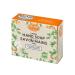 Handmade Organic Orange Flower Hand Soap Bar - Nourishing Shea Butter Vegan Zero Waste 3.22 oz - Buy Online on GoSupps.com