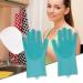 Magical Silicone Dishwashing Gloves with Wash Scrubber | Ultimate Cleaning Gloves for Kitchen & Household - Buy Online on GoSupps.com