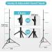 Adjustable 6.5x10ft Heavy Duty Backdrop Stand for Parties & Photoshoots - Buy Online on GoSupps.com