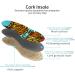 Senthmetic Natural Cork Insoles - Graffiti Style, High Arch Support Orthotics for Flat Feet, Pronation, and Foot Pain Relief - Free Tailoring Included - Buy Online on GoSupps.com