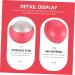 Iwowhero Ice Massage Roller Ball - Portable Cold Therapy Device for Face and Body | 6.5x6.5cm Pink - Buy Online on GoSupps.com