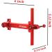 Archery Recurve Bow Sight - SOOHUPET T Shape Adjustable Bowsight with Fiber Pin for Target Practice (Red, 6.0 Inches) - Buy Online on GoSupps.com
