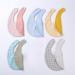 GLASSNOBLE Pacifier Chain & Baby Bib - Double-Sided Cotton Clips & Nipple Holder | International Shipping - Buy Online on GoSupps.com