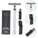 Angoily 3 Sets Manual Razor & Travel Bottles | Silicone Mustache & Double-Sided Face Razor - Durable & Portable - Buy Online on GoSupps.com
